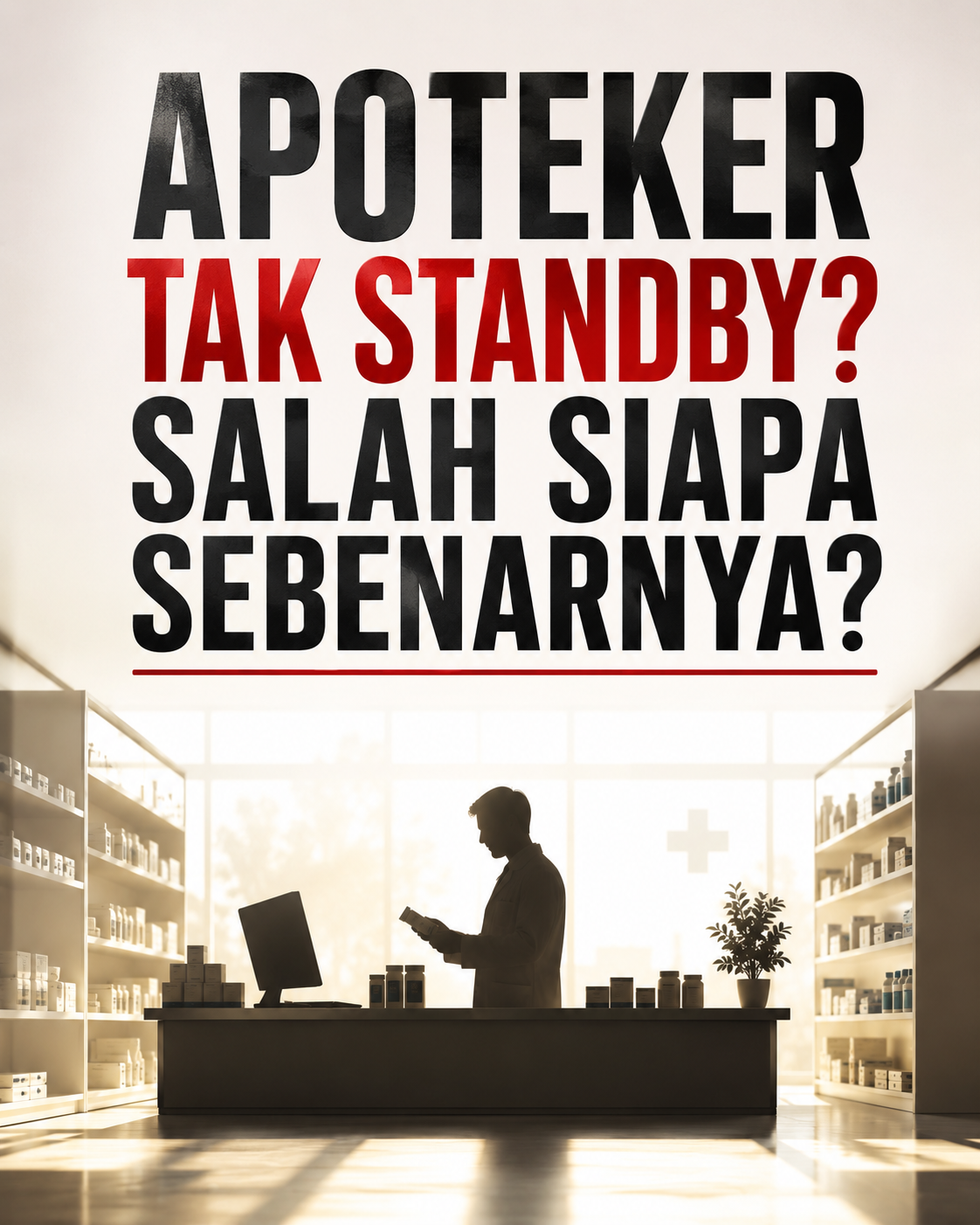 Apoteker Tak Standby? Salah Siapa Sebenarnya?