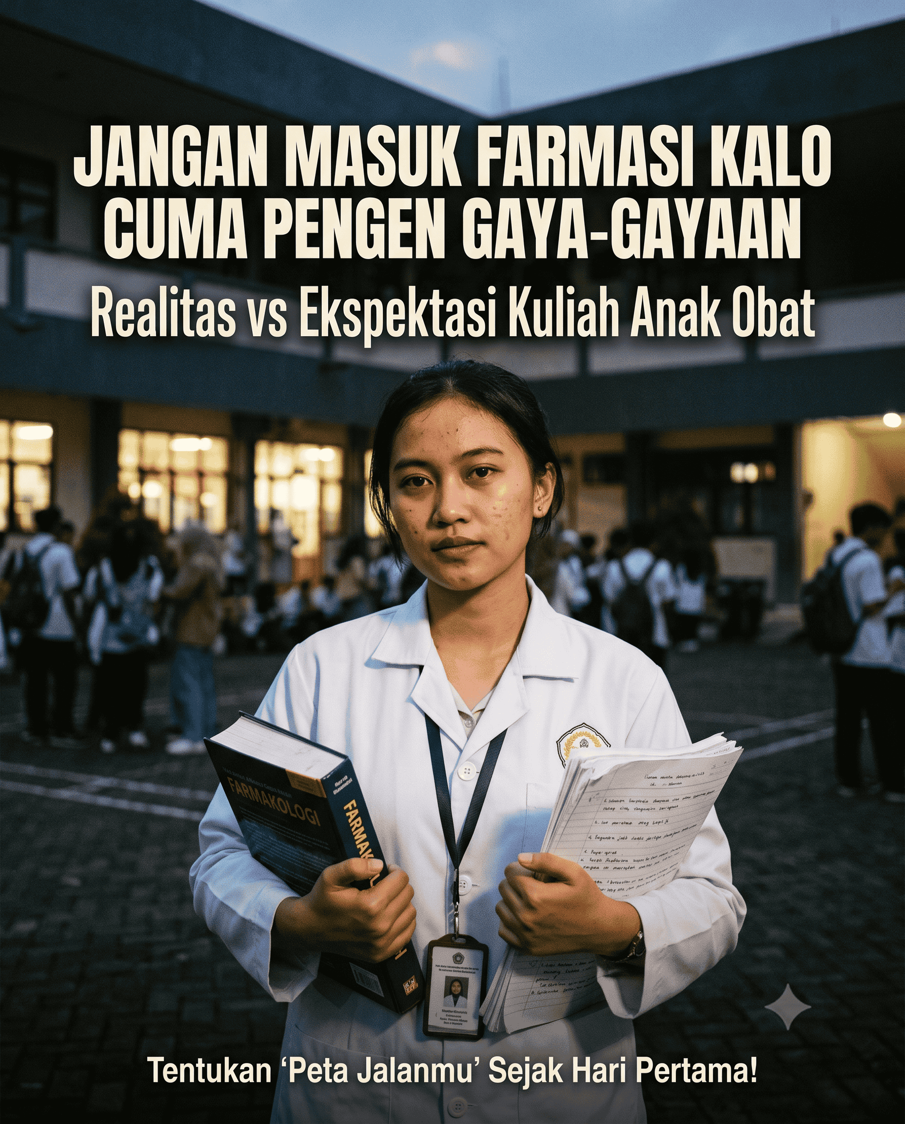 Jangan Masuk Farmasi Kalau Cuma Pengen Gaya-gayaan: Tentukan "Peta Jalanmu" Sejak Hari Pertama!