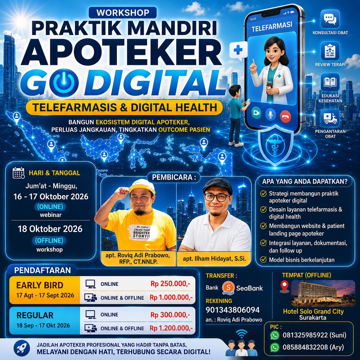 APOTEKER MANDIRI GO DIGITAL - TELEFARMASIS & DIGITAL HEALTH