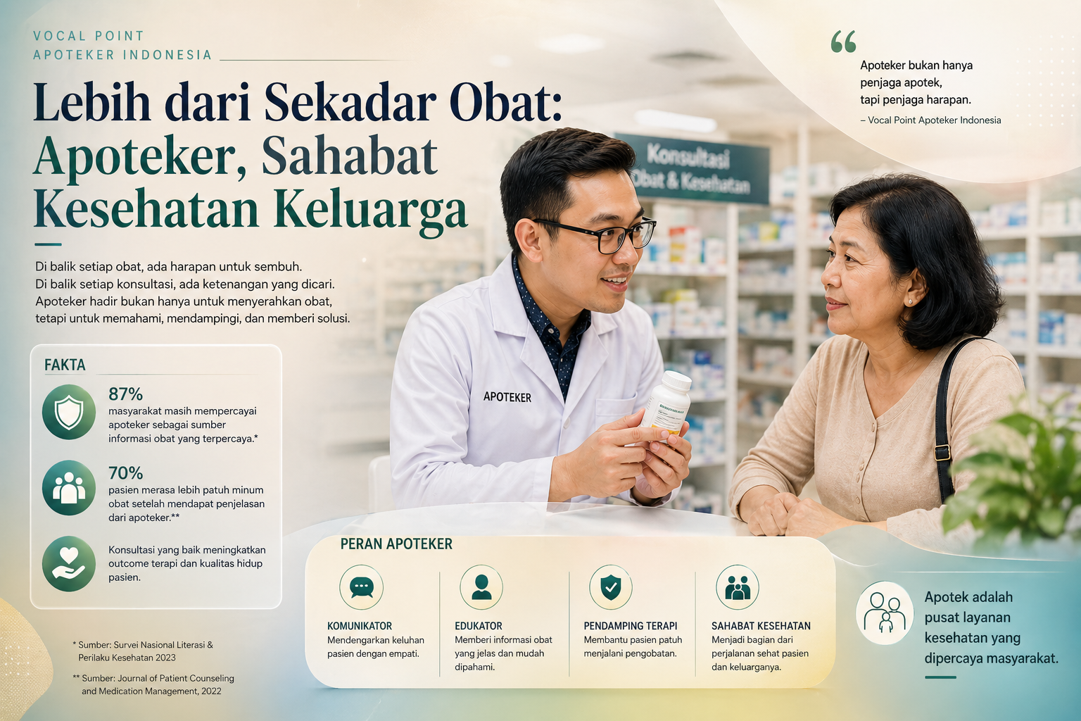Apoteker Itu Siapa, Sih? Sudah Saatnya Kita Tanya Ulang